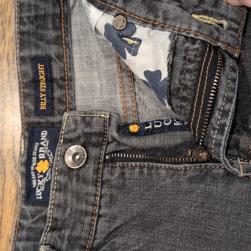 Boys Lucky Brand Billy Straight jeans size 12 - Picture 5 of 7